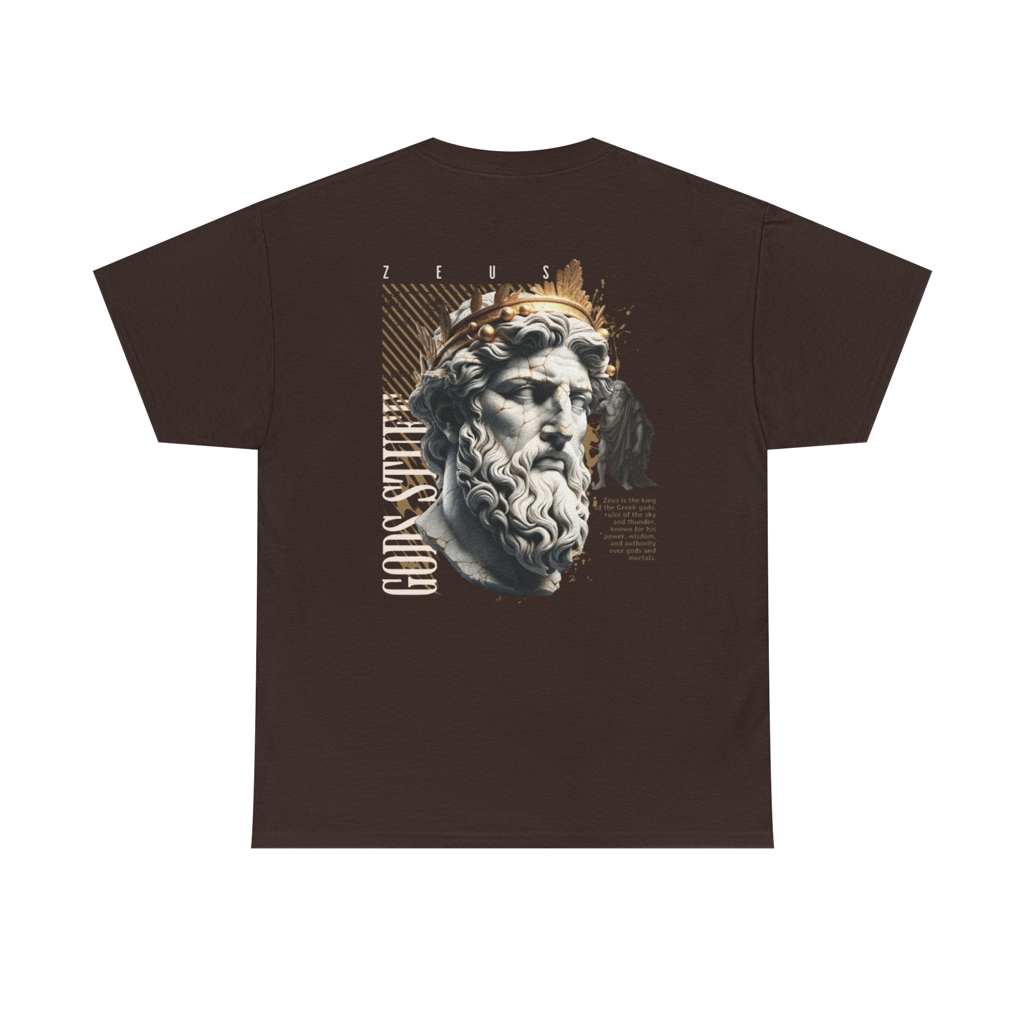 Cotton Tee - Goods Stuff Stylish Modern Zeus Print