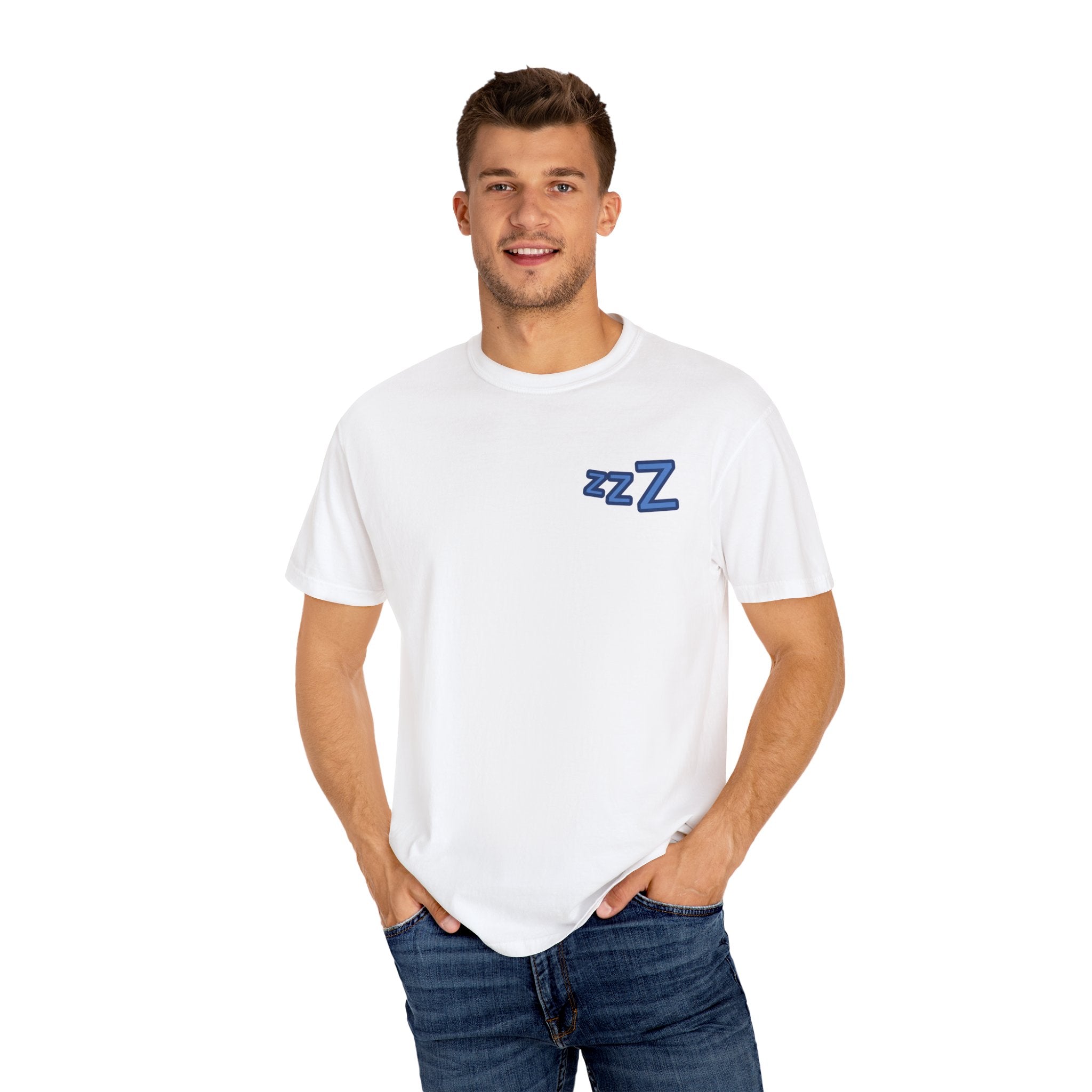 Lazy Sleep Lover T-Shirt, Unisex Relaxed Tee, Gift for Sleepyheads, Cozy Lounge Wear, Cute Sleep Quote Top