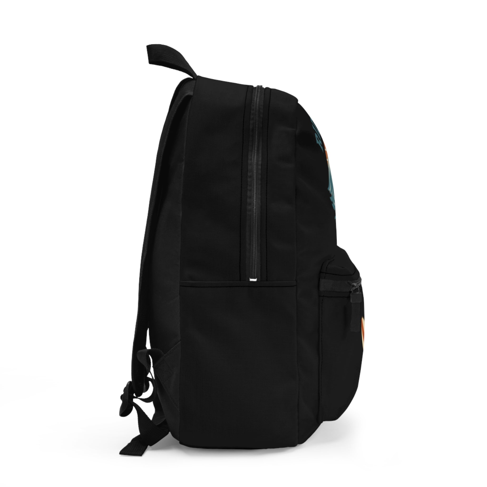 Surf-Inspired Backpack for Adventurers, Ride the Wave Design, Beach Days, Outdoor Gear, Gift for Surfers, Trendy School Bag