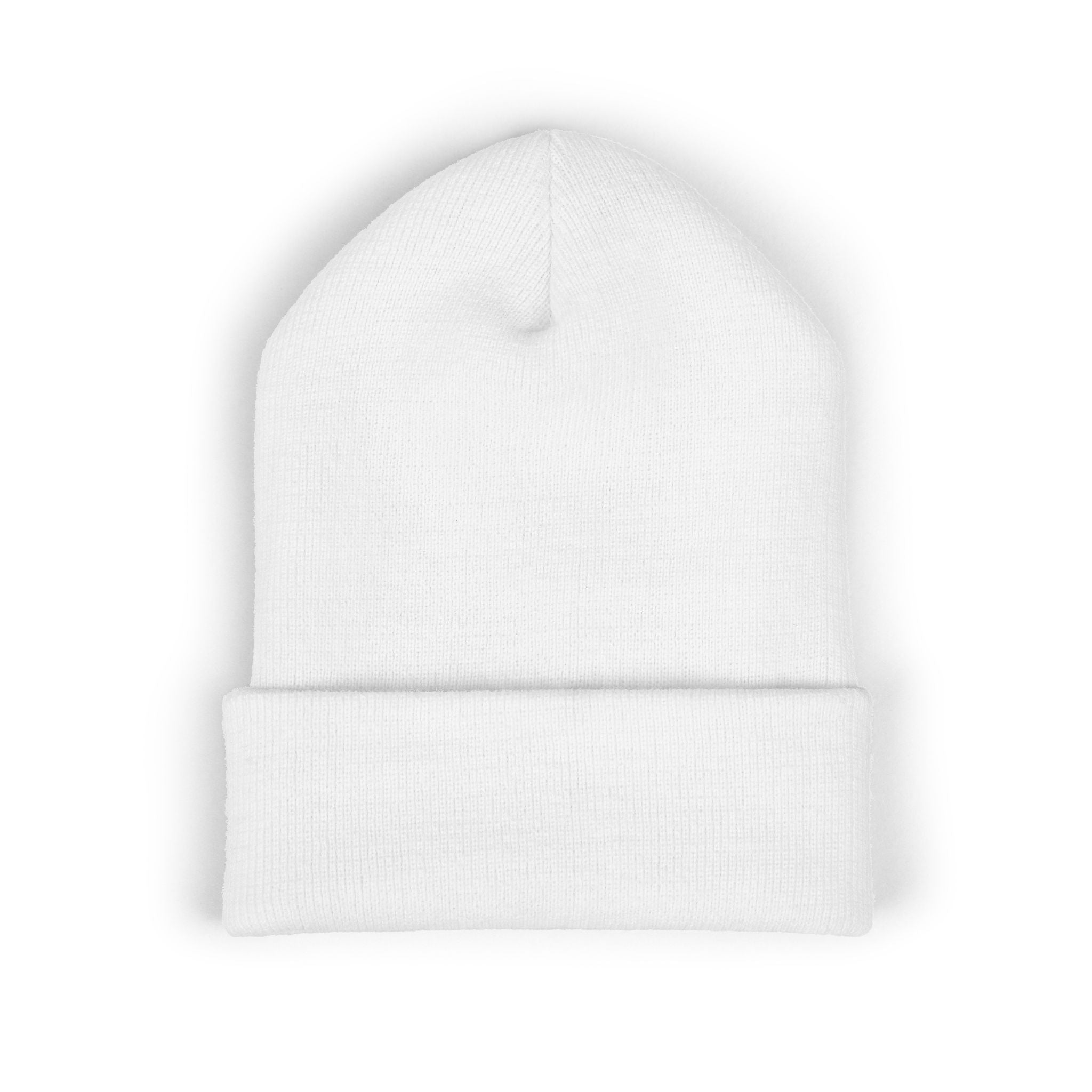 Classic Embroidered Cuffed Beanie - Trendy Winter Hat, Casual Style, Gift for Her, Embroidery, Cozy Beanie