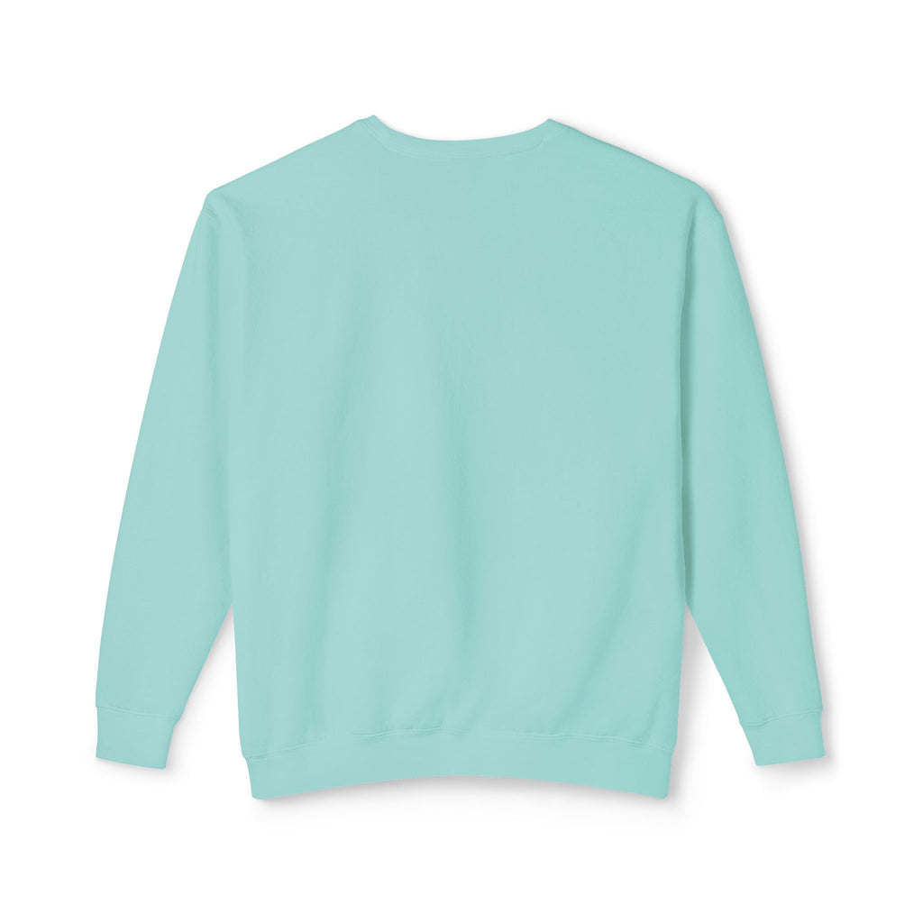 Tropical 'Freeti' Unisex Crewneck Sweatshirt, Lightweight Casual Wear, Summer Vibes, Gift for Her/Him, Cozy Lounge Top