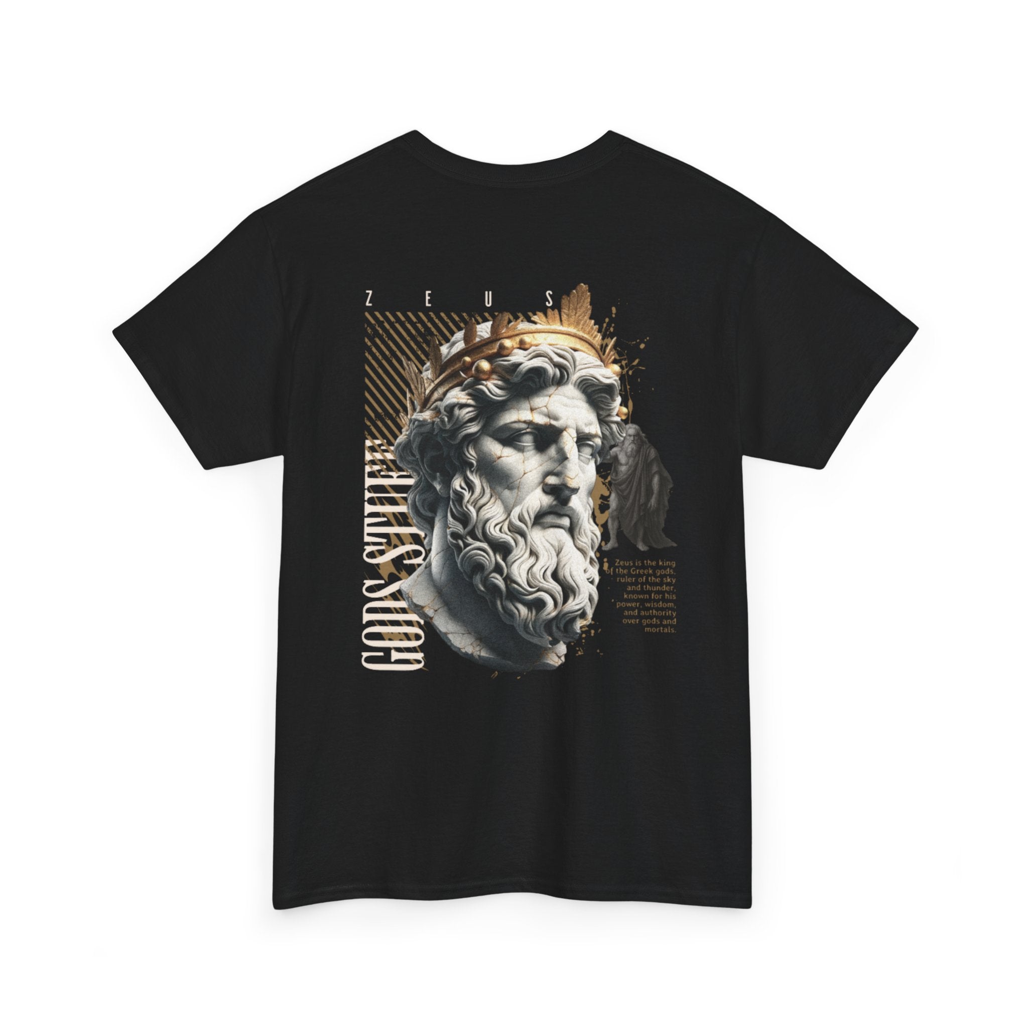 Cotton Tee - Goods Stuff Stylish Modern Zeus Print