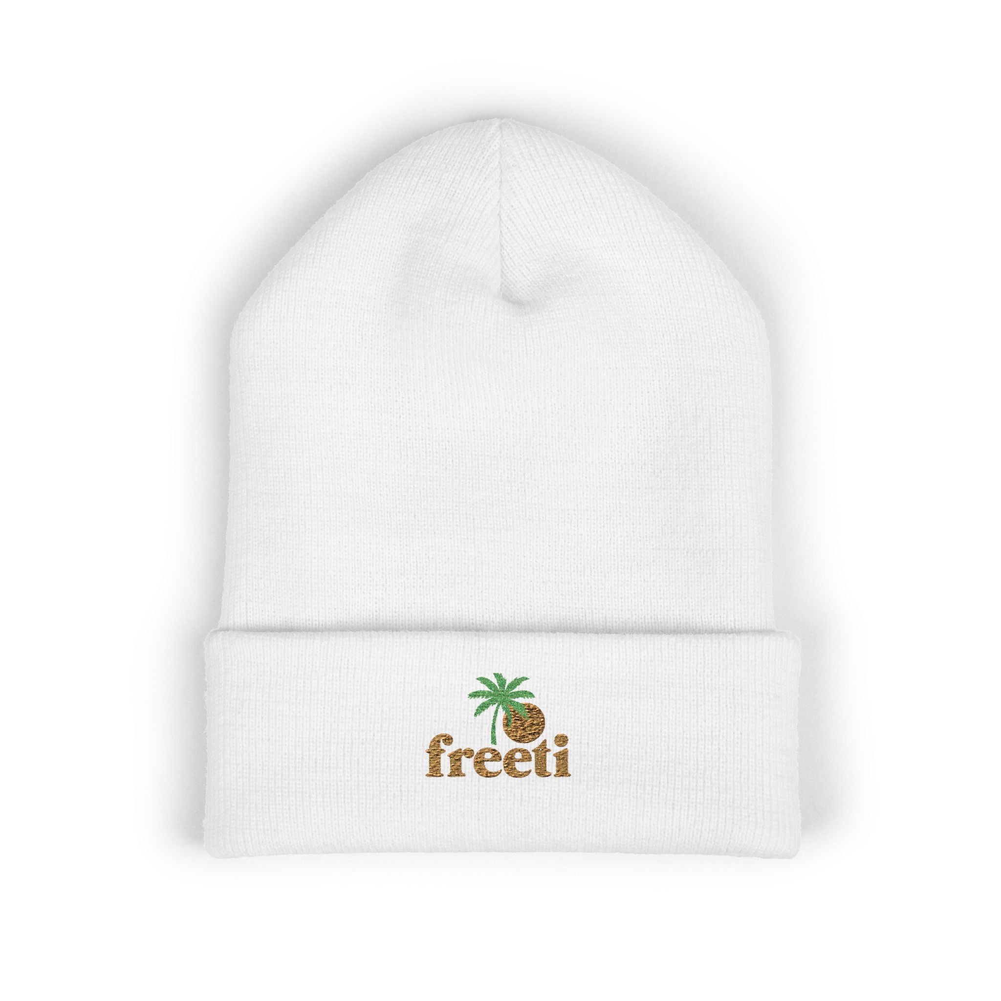 Classic Embroidered Cuffed Beanie - Trendy Winter Hat, Casual Style, Gift for Her, Embroidery, Cozy Beanie