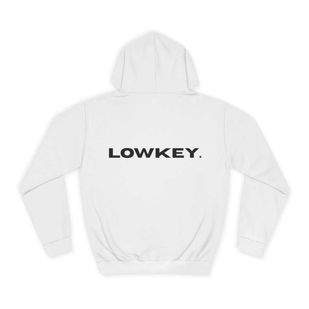 Minimalist Lowkey College Hoodie