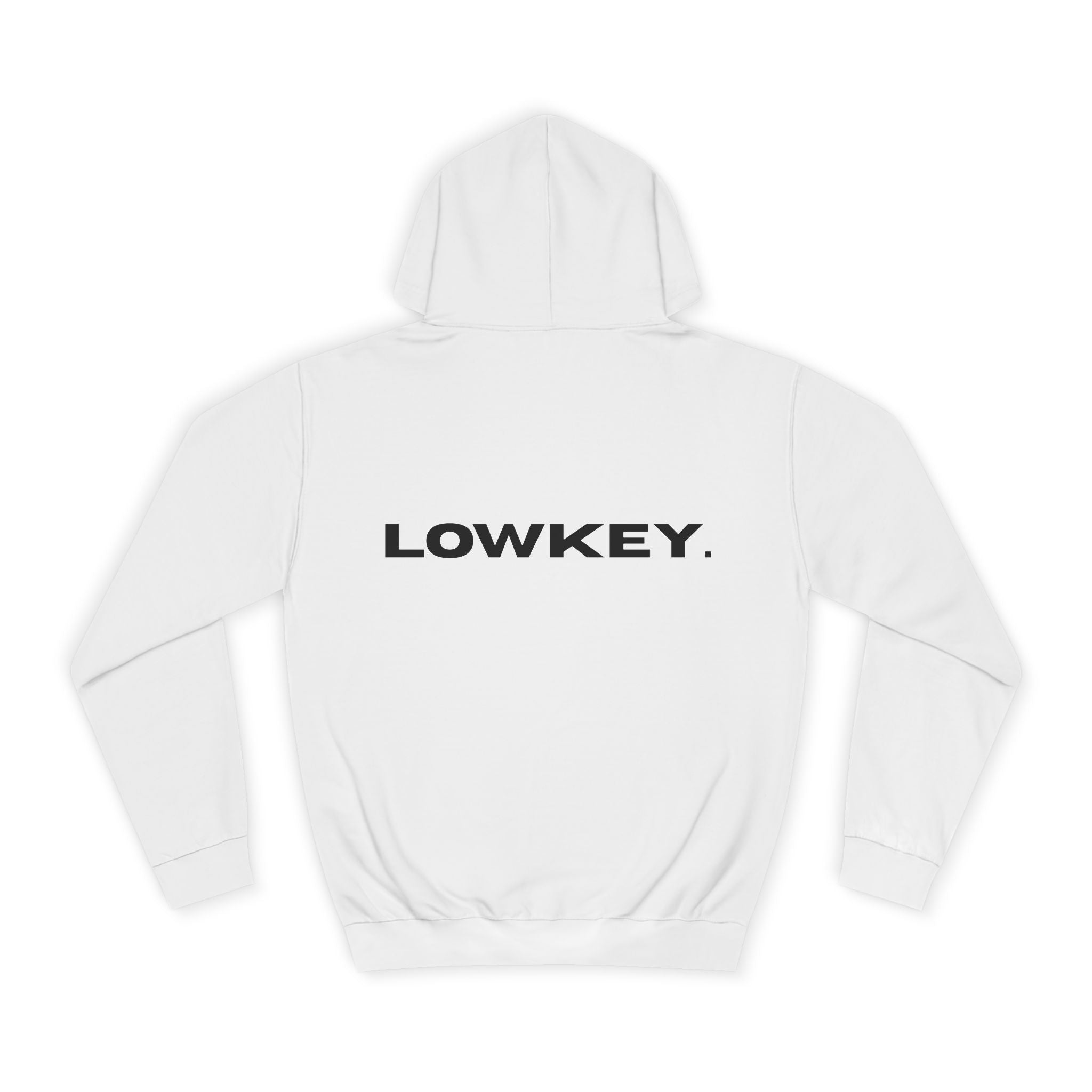 Minimalist Lowkey College Hoodie