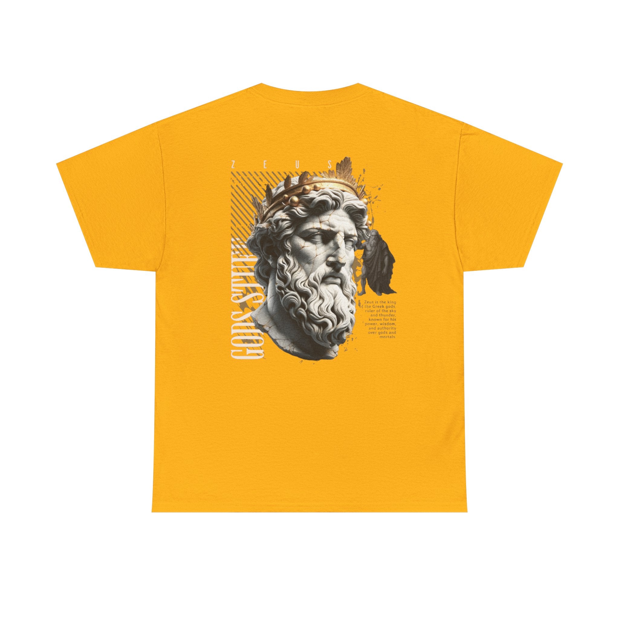 Cotton Tee - Goods Stuff Stylish Modern Zeus Print