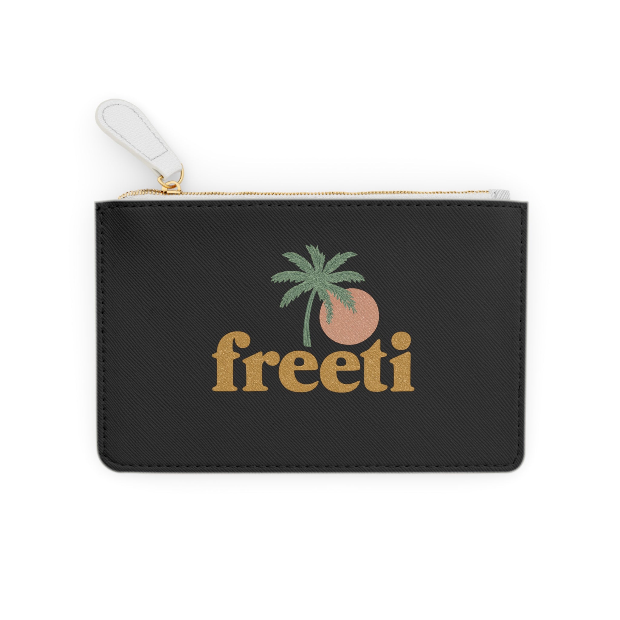 Chic Mini Clutch Bag with Sunshine and Freeti Design, Stylish Accessory for Events, Travel, and Everyday Use