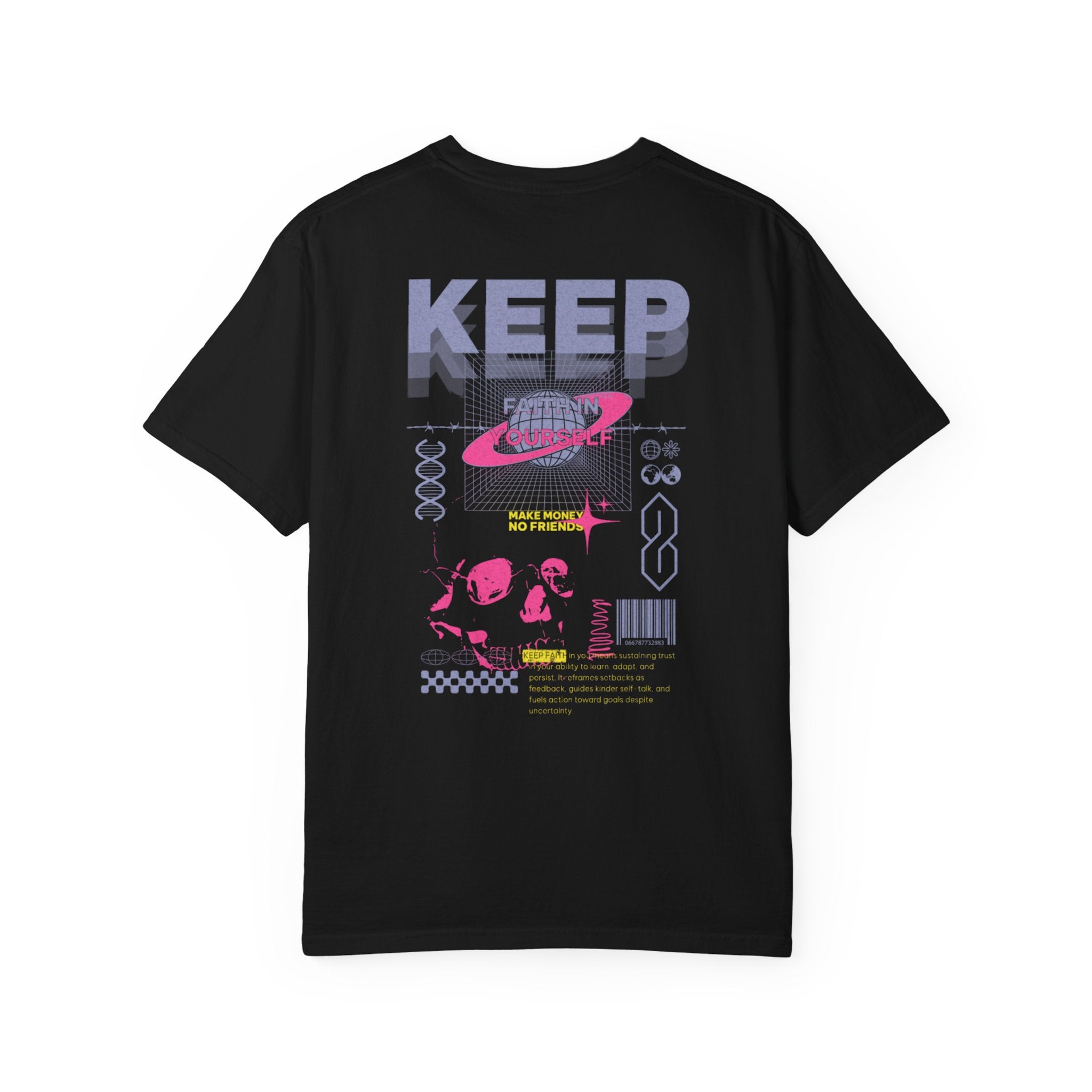 PREMIUM Keep It Cool Unisex T-Shirt, Trendy Graphic Tee, Space Inspired Apparel, Casual Streetwear, Unique Gift for Friends