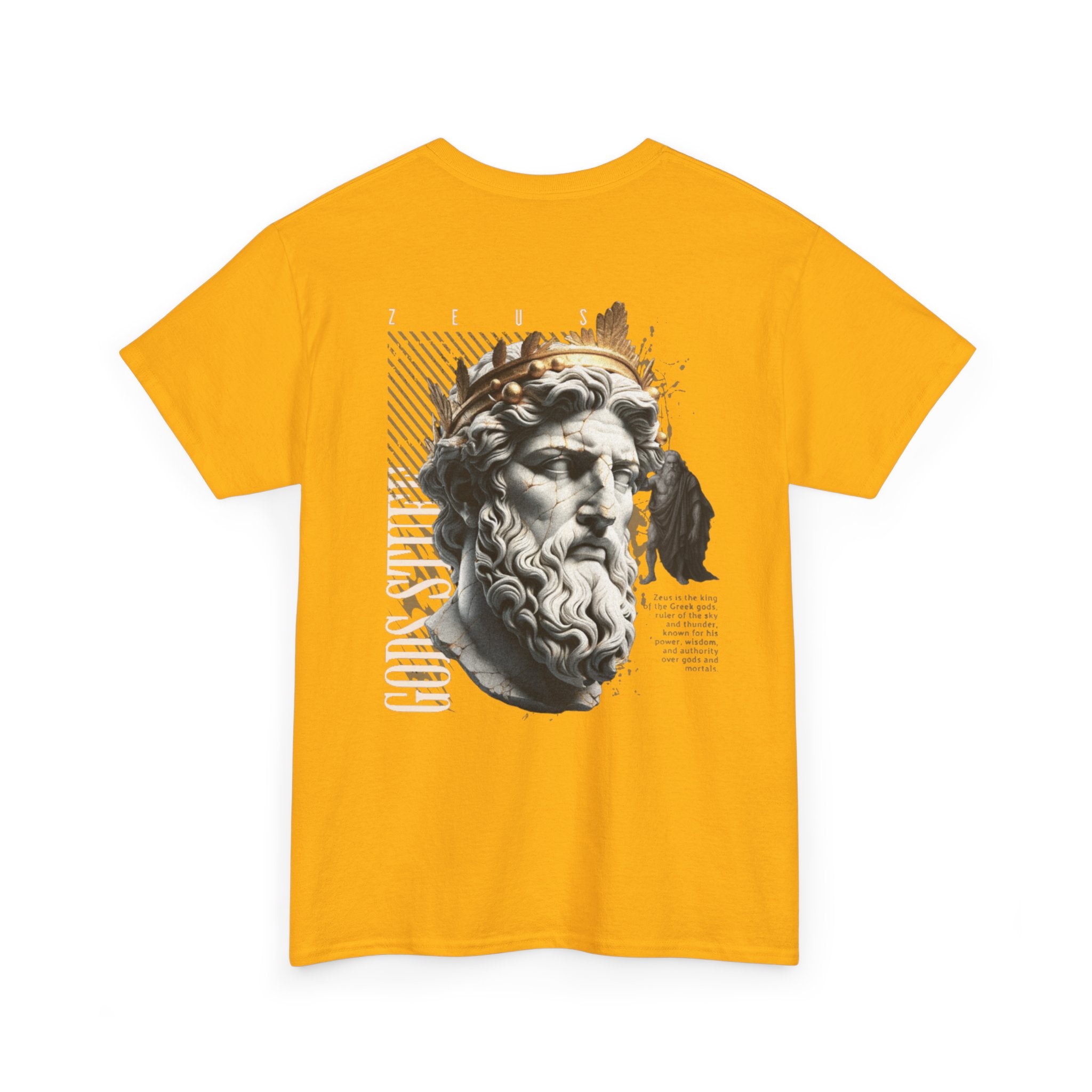 Cotton Tee - Goods Stuff Stylish Modern Zeus Print