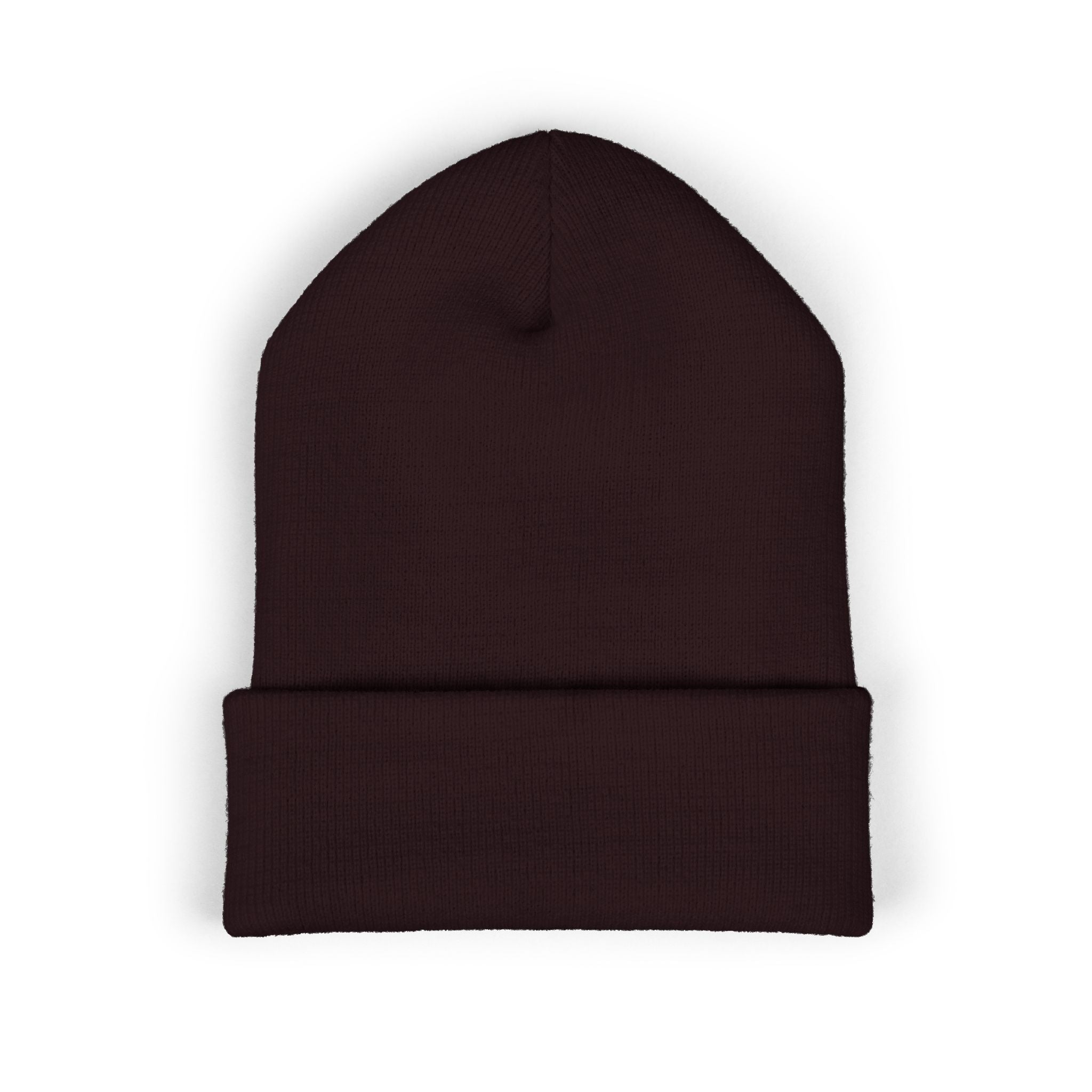 Classic Embroidered Cuffed Beanie - Trendy Winter Hat, Casual Style, Gift for Her, Embroidery, Cozy Beanie