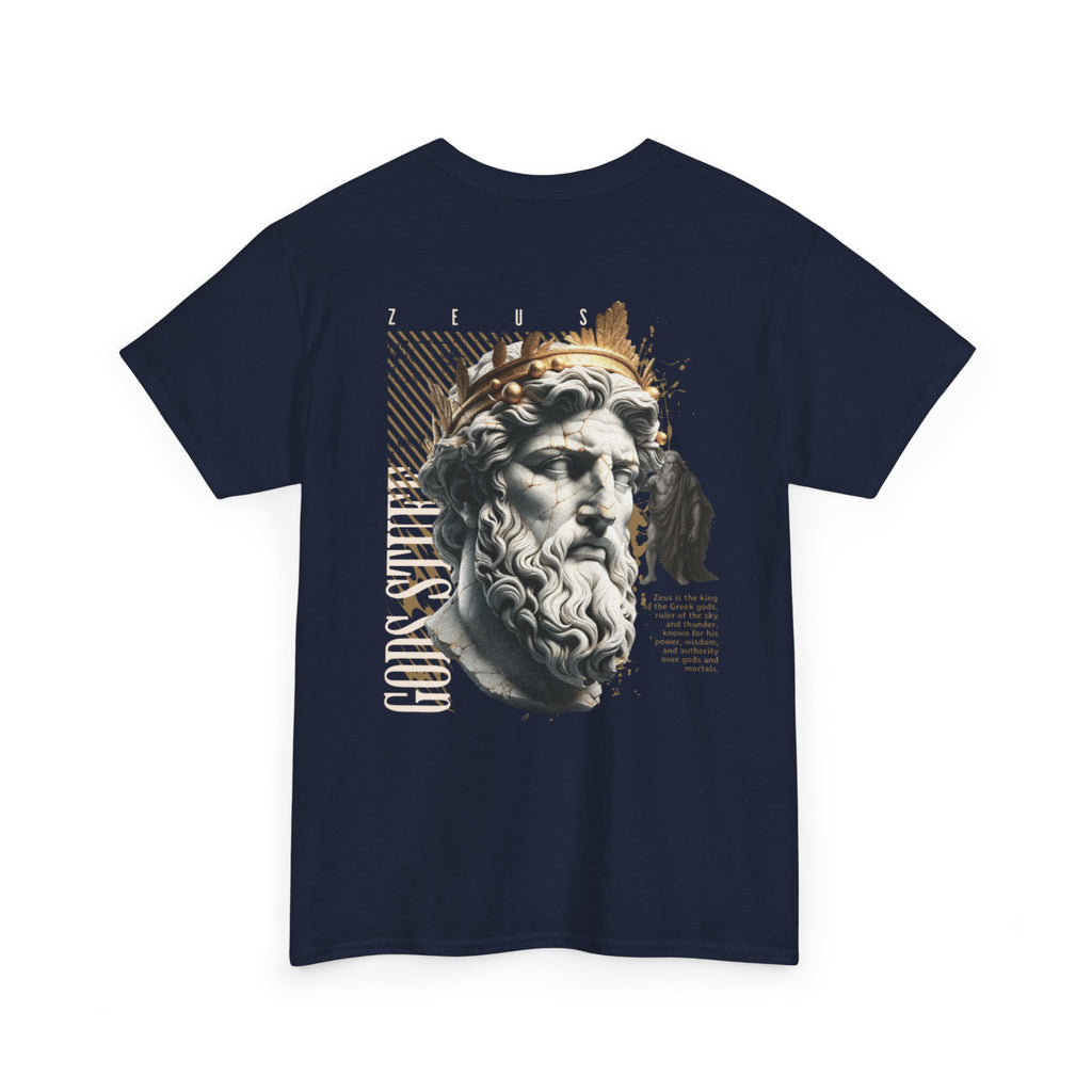Cotton Tee - Goods Stuff Stylish Modern Zeus Print