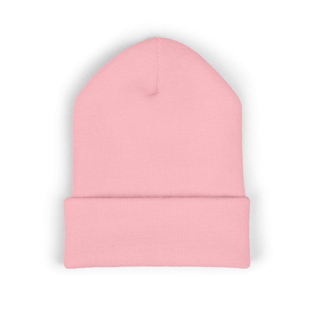 Classic Embroidered Cuffed Beanie - Trendy Winter Hat, Casual Style, Gift for Her, Embroidery, Cozy Beanie