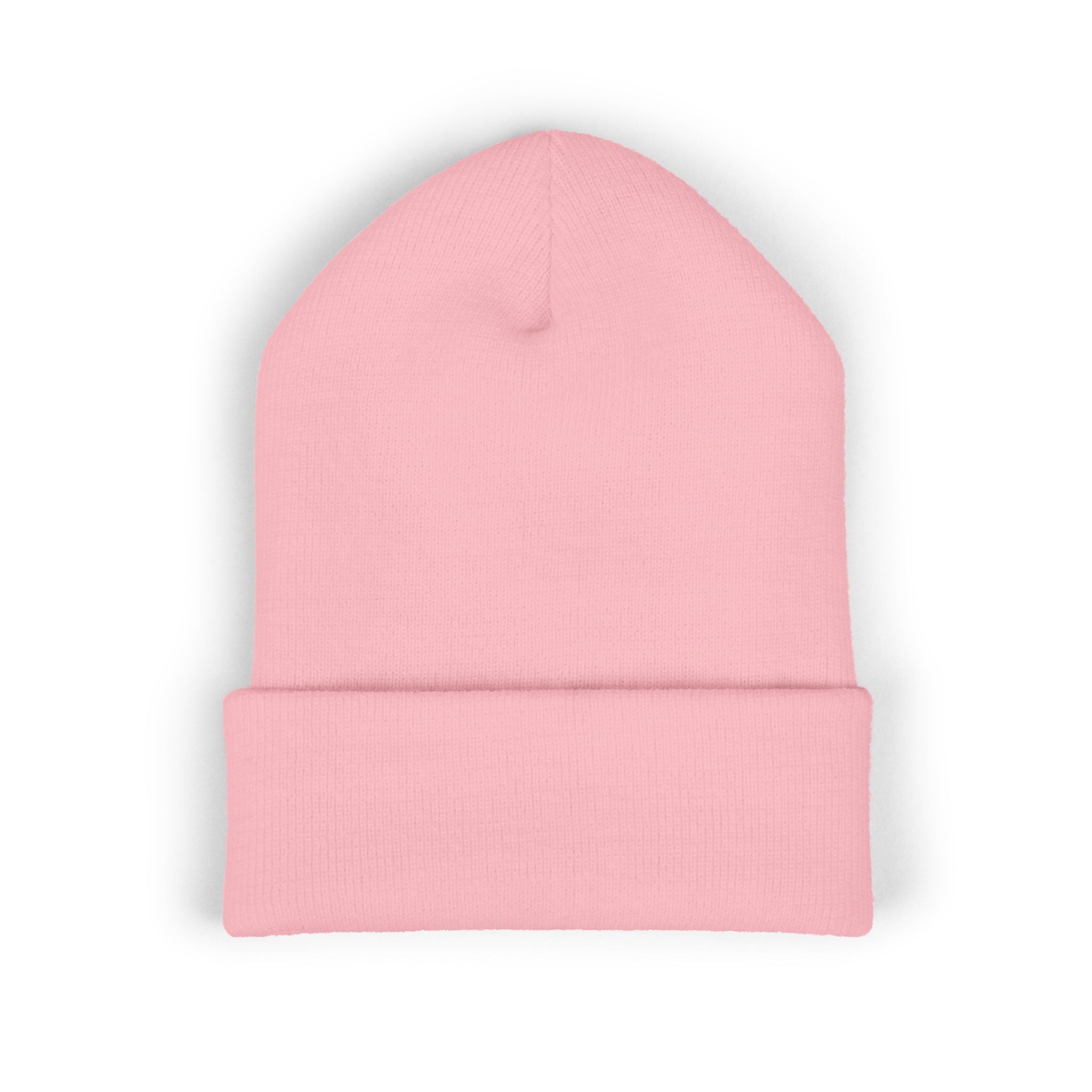 Classic Embroidered Cuffed Beanie - Trendy Winter Hat, Casual Style, Gift for Her, Embroidery, Cozy Beanie