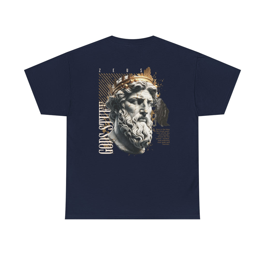 Cotton Tee - Goods Stuff Stylish Modern Zeus Print