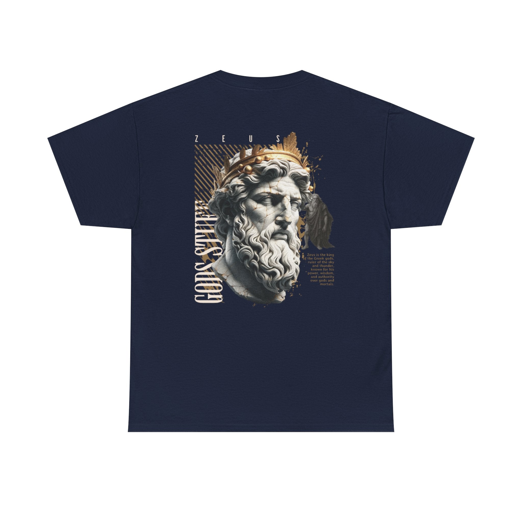 Cotton Tee - Goods Stuff Stylish Modern Zeus Print