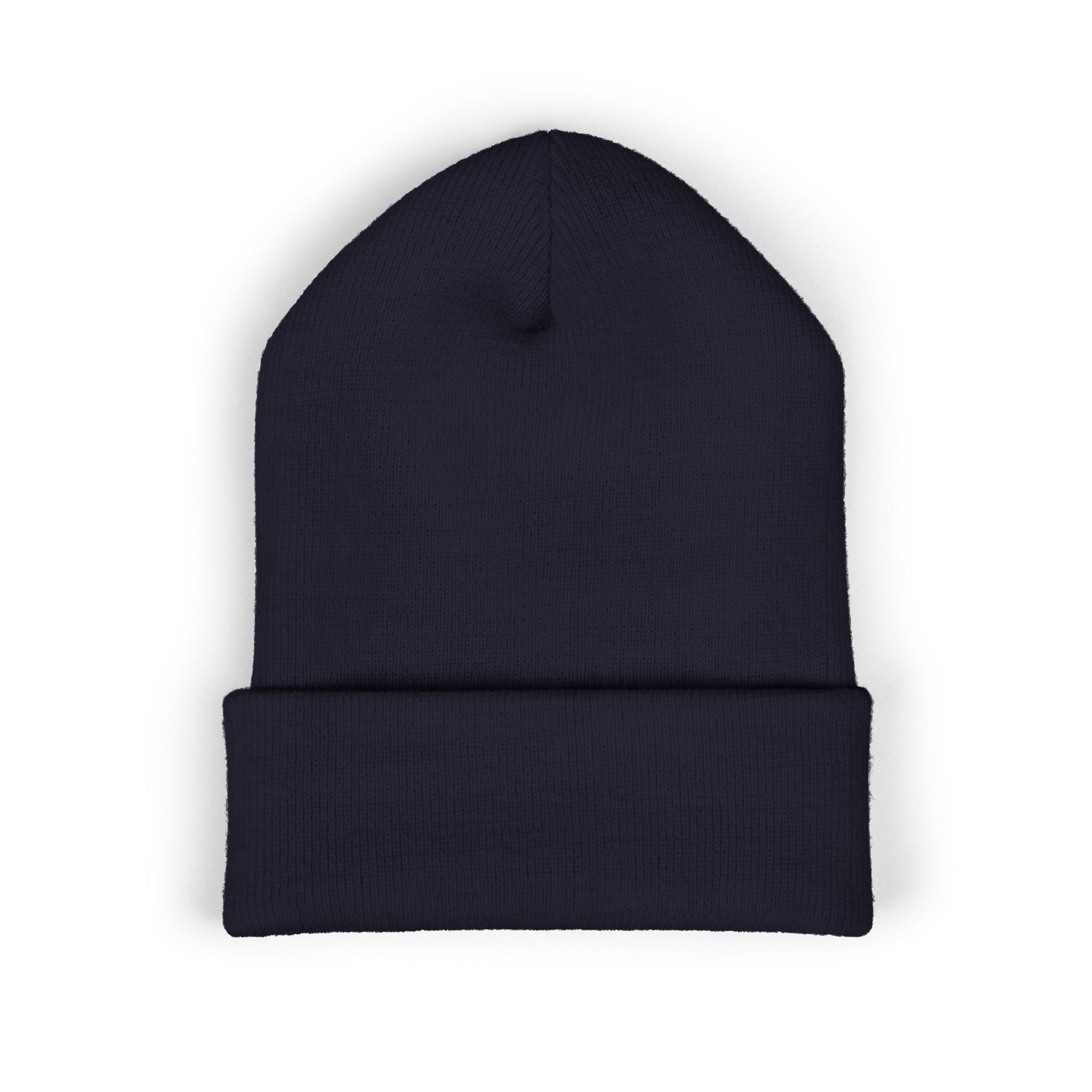 Classic Embroidered Cuffed Beanie - Trendy Winter Hat, Casual Style, Gift for Her, Embroidery, Cozy Beanie