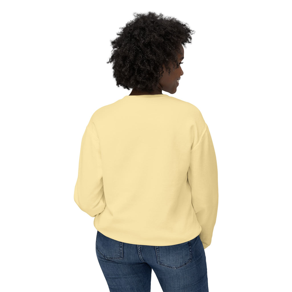 Tropical 'Freeti' Unisex Crewneck Sweatshirt, Lightweight Casual Wear, Summer Vibes, Gift for Her/Him, Cozy Lounge Top