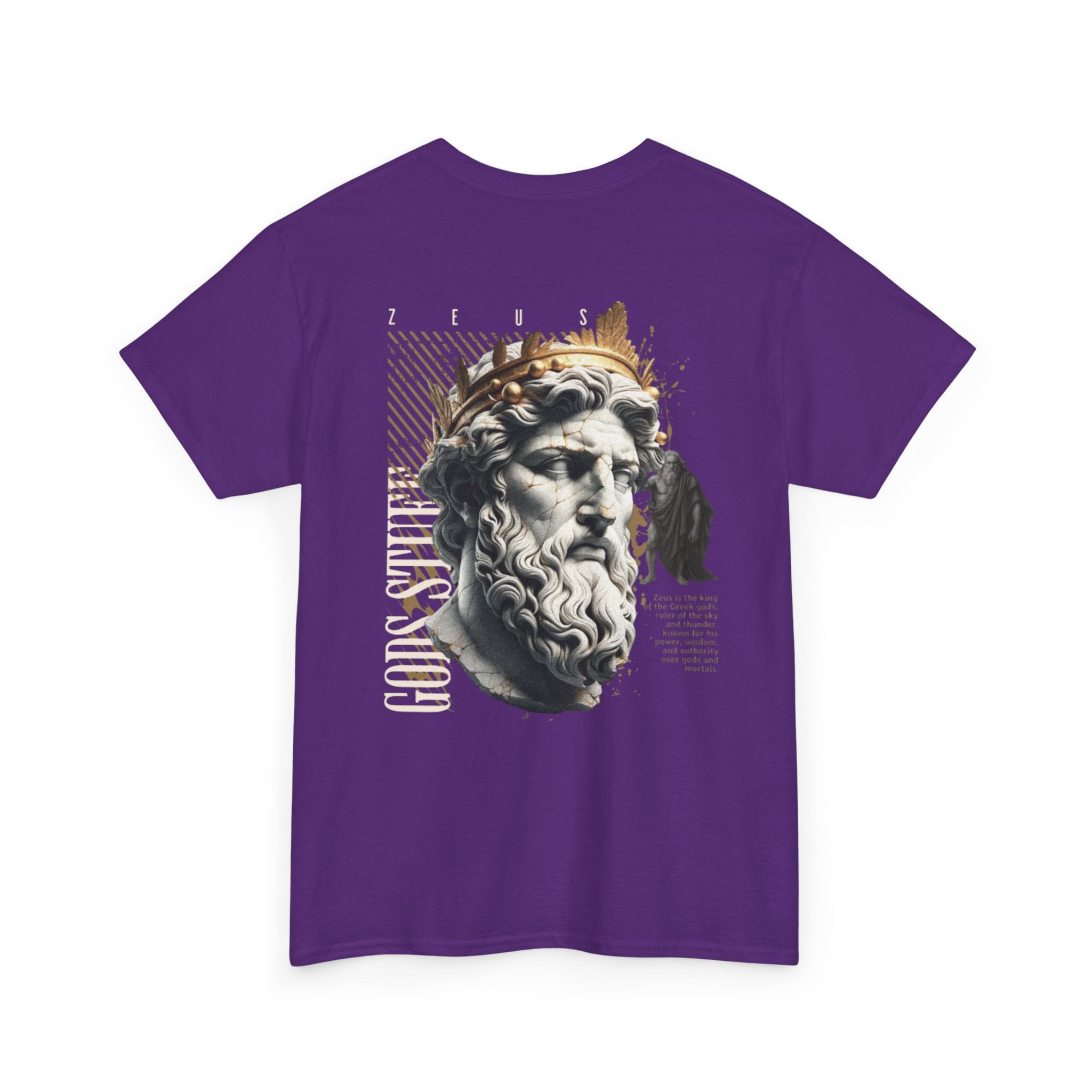 Cotton Tee - Goods Stuff Stylish Modern Zeus Print