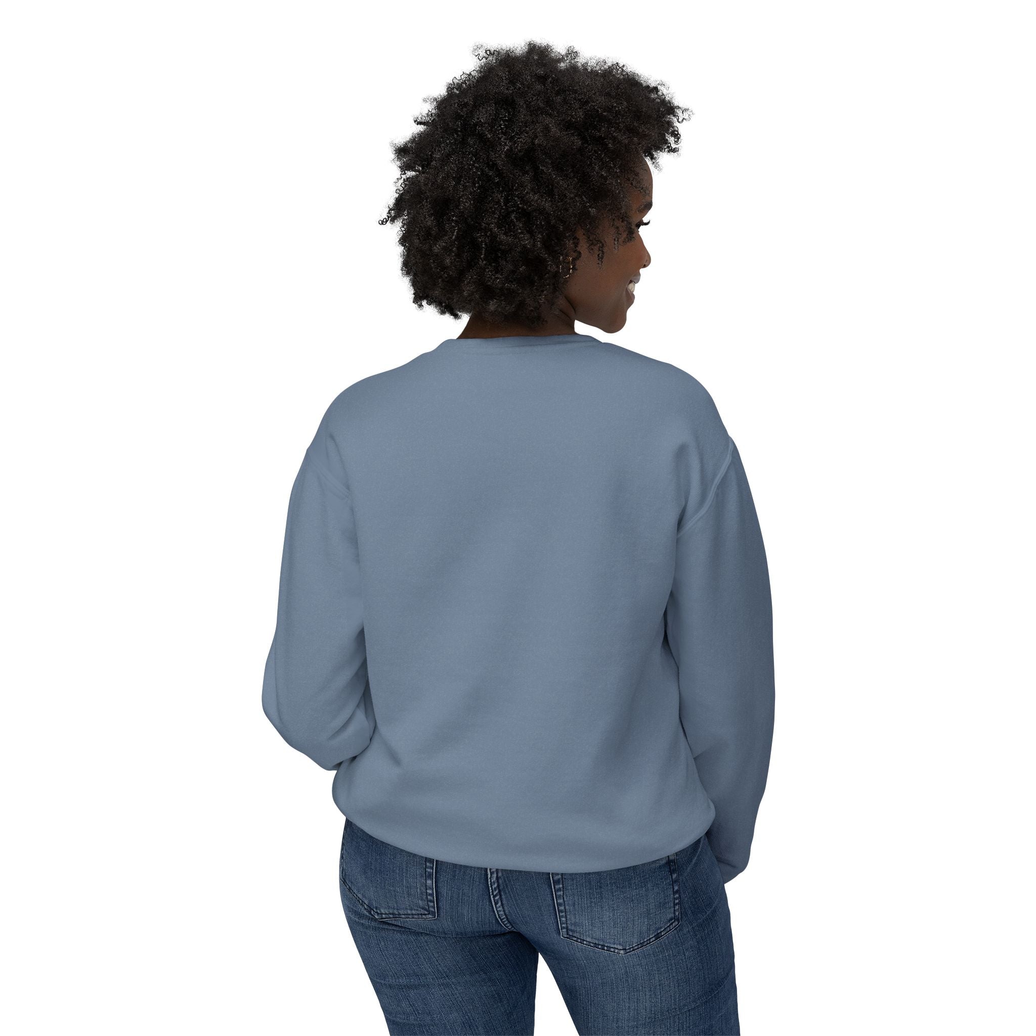 Tropical 'Freeti' Unisex Crewneck Sweatshirt, Lightweight Casual Wear, Summer Vibes, Gift for Her/Him, Cozy Lounge Top