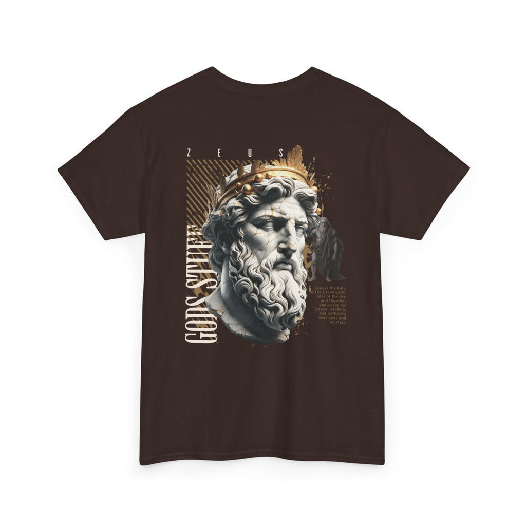 Cotton Tee - Goods Stuff Stylish Modern Zeus Print