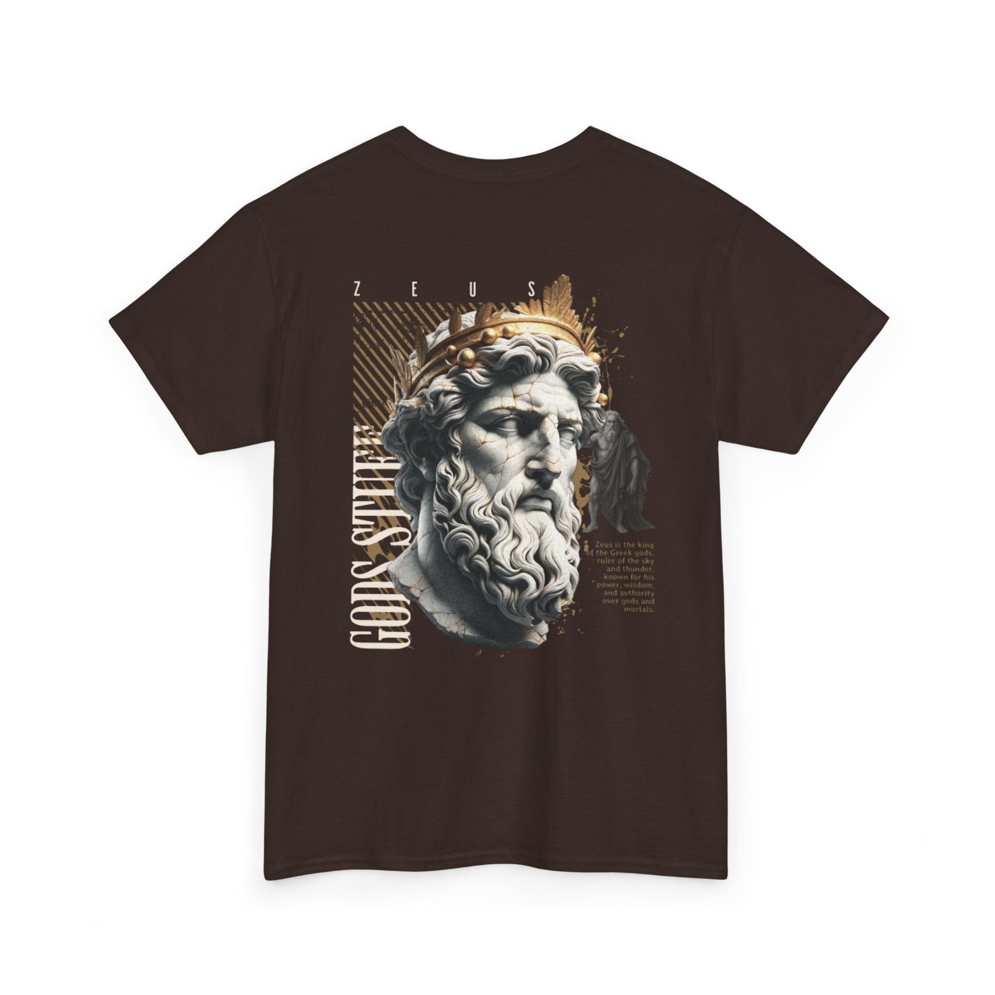 Cotton Tee - Goods Stuff Stylish Modern Zeus Print