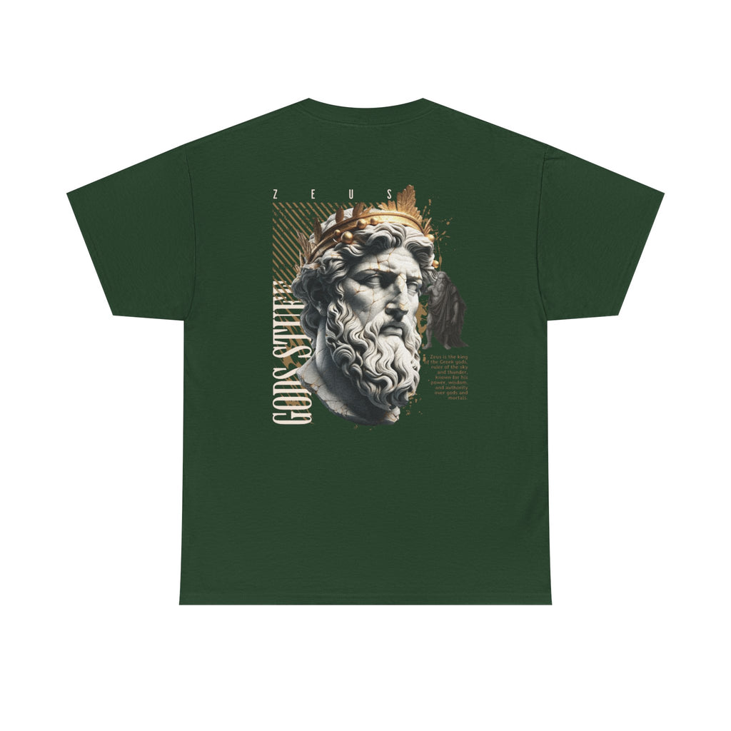 Cotton Tee - Goods Stuff Stylish Modern Zeus Print