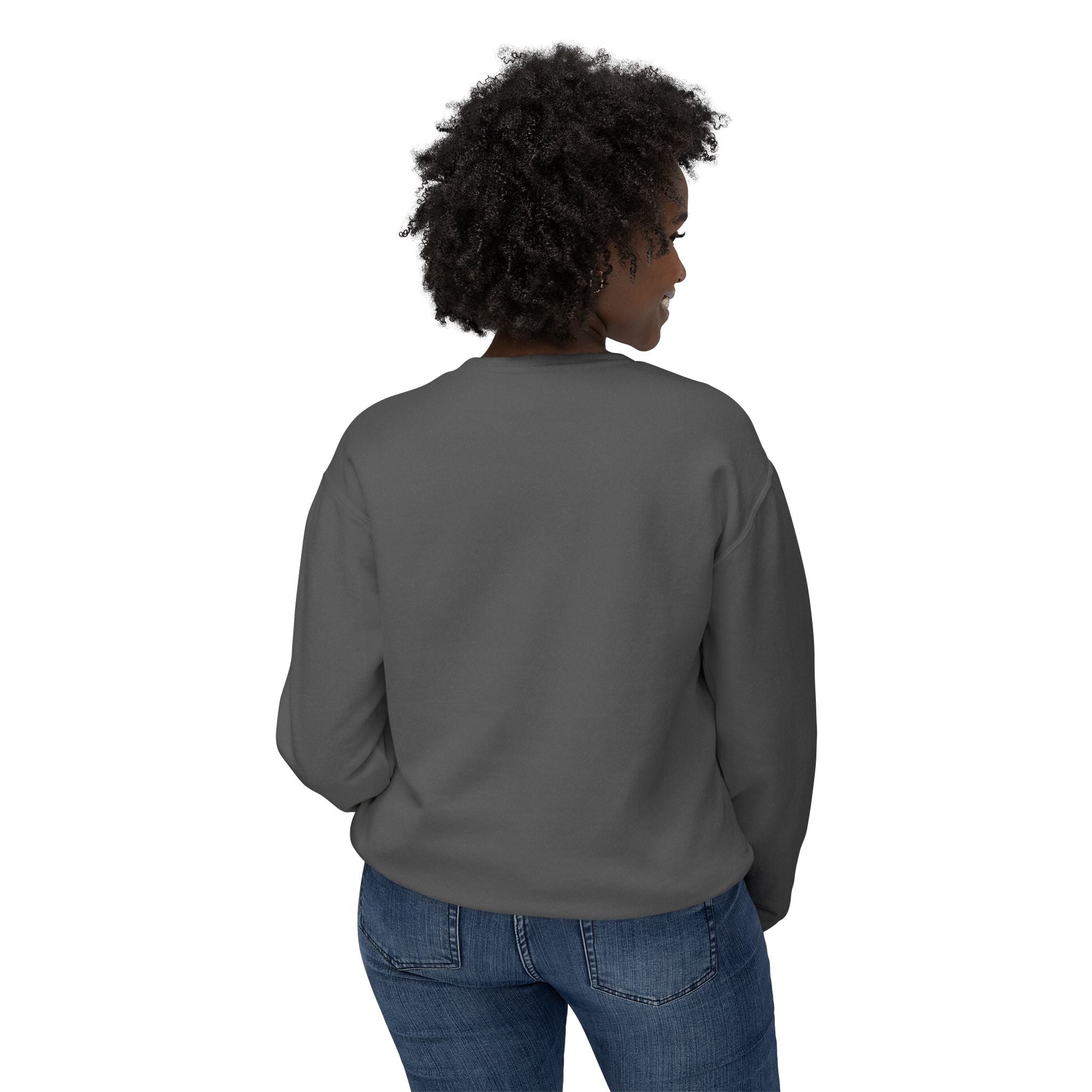 Tropical 'Freeti' Unisex Crewneck Sweatshirt, Lightweight Casual Wear, Summer Vibes, Gift for Her/Him, Cozy Lounge Top