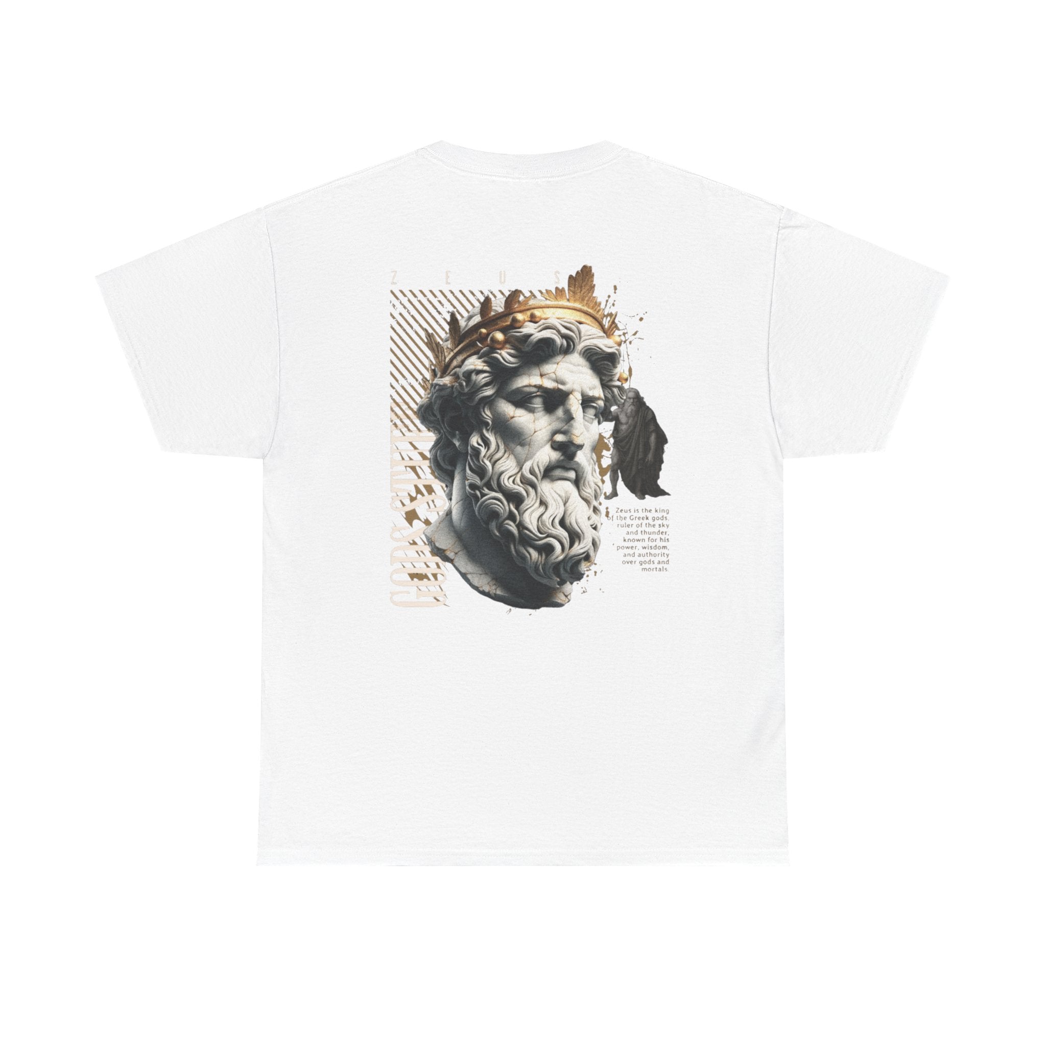 Cotton Tee - Goods Stuff Stylish Modern Zeus Print