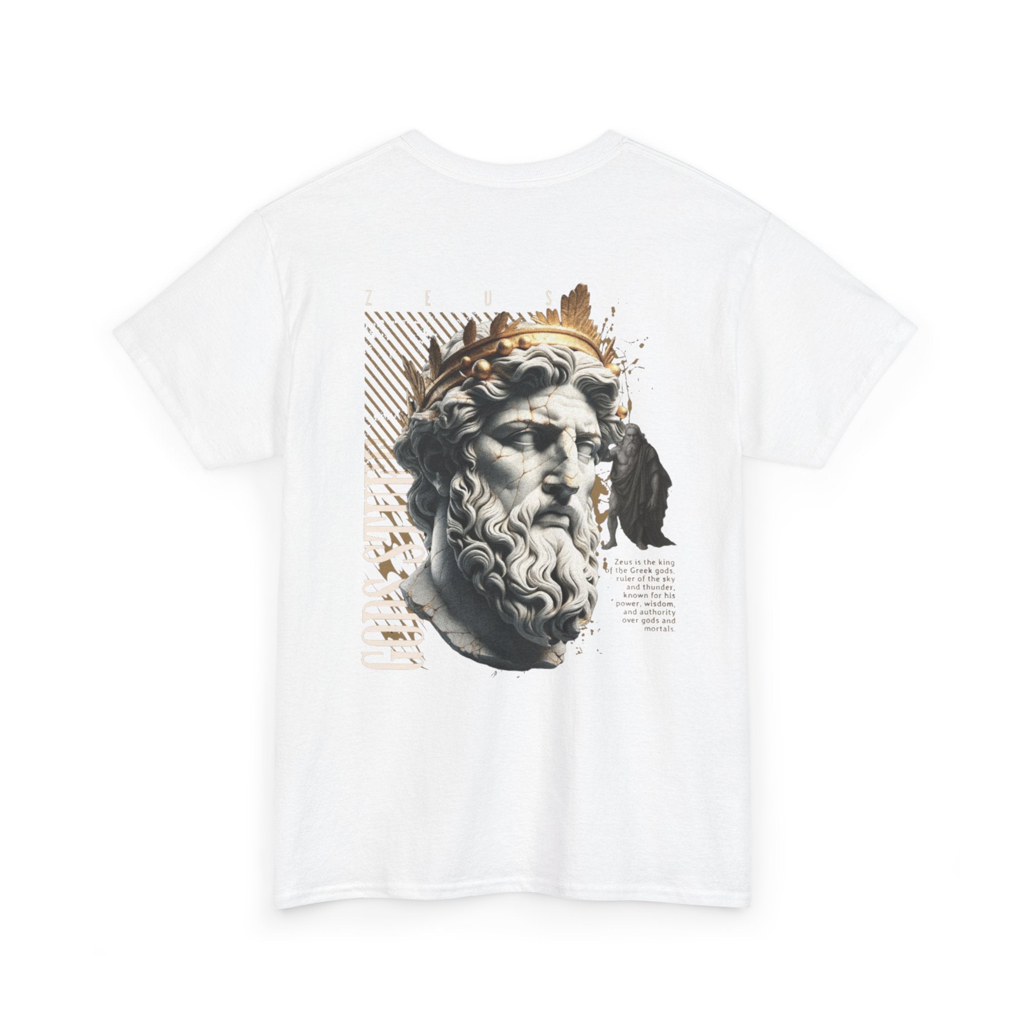 Cotton Tee - Goods Stuff Stylish Modern Zeus Print