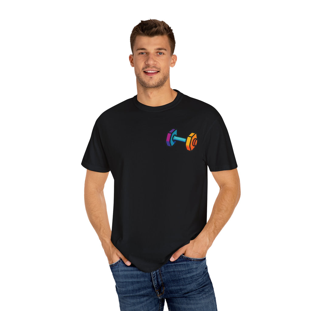 Funny Gym Humor Unisex T-Shirt - Perfect for Fitness Lovers, Gift for Friends, Workout Apparel, Cat Lovers, Casual Wear