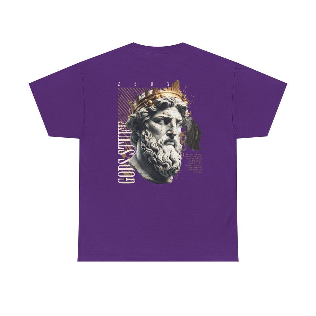 Cotton Tee - Goods Stuff Stylish Modern Zeus Print