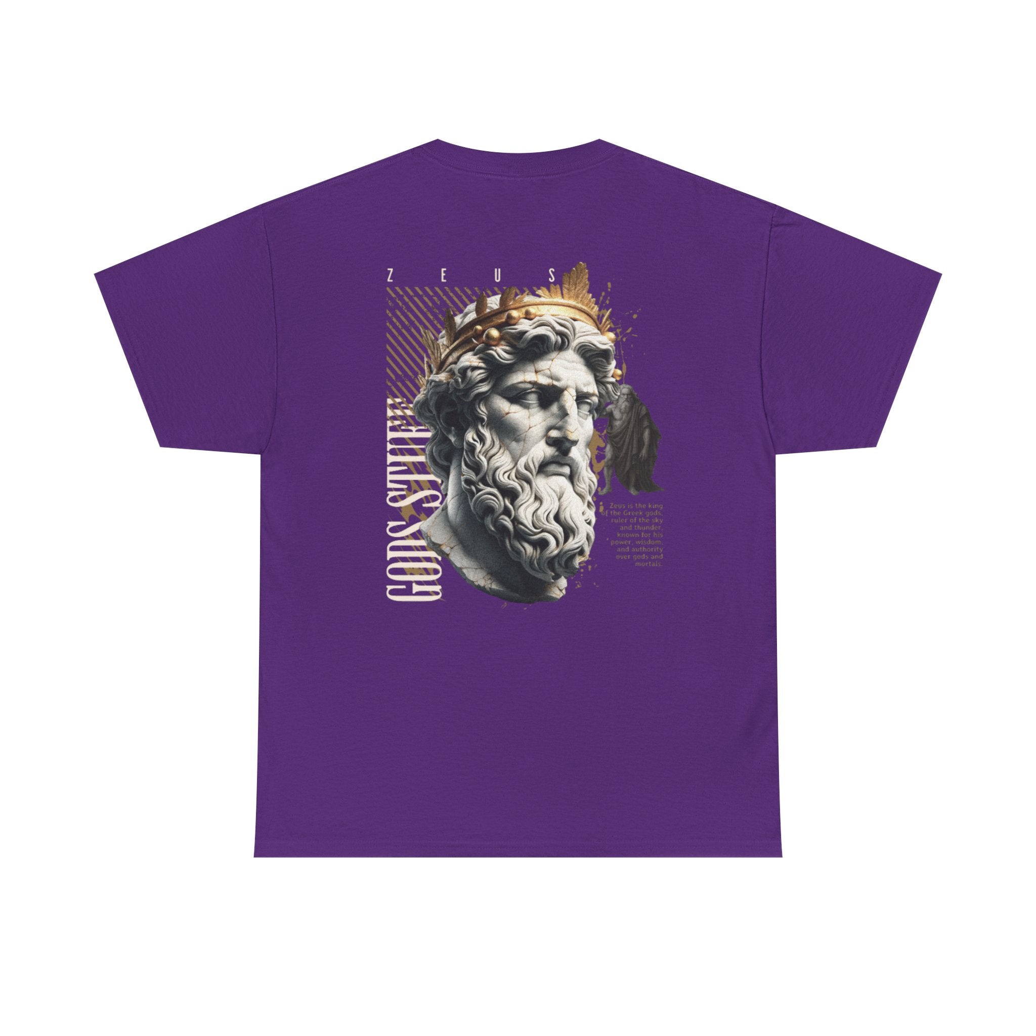 Cotton Tee - Goods Stuff Stylish Modern Zeus Print