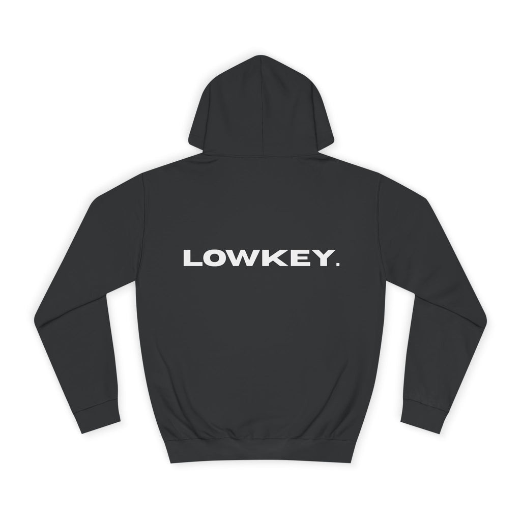 Minimalist Lowkey College Hoodie