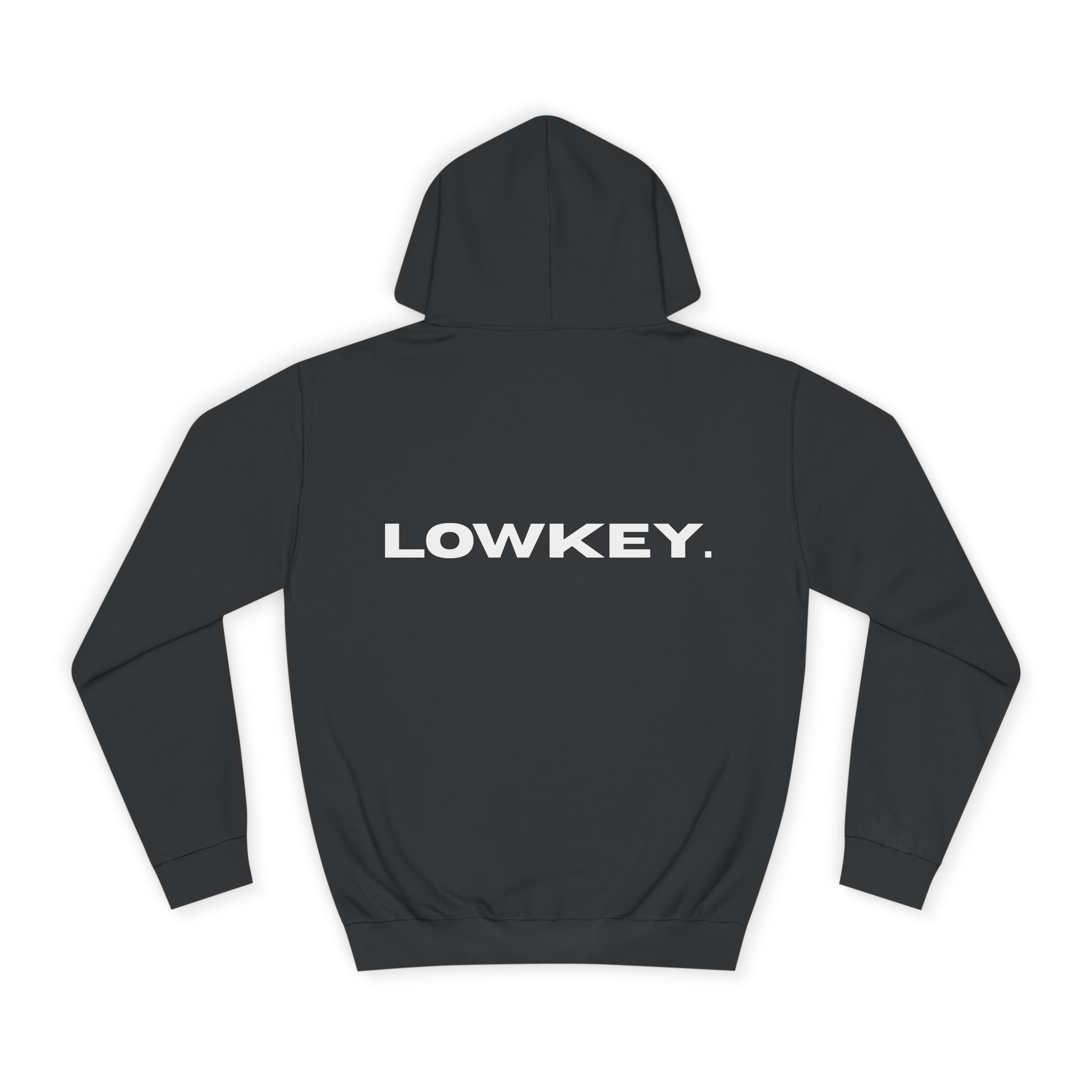 Minimalist Lowkey College Hoodie