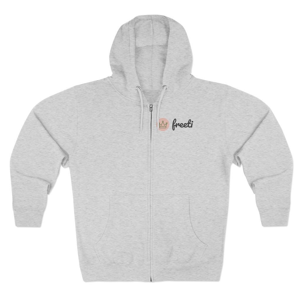 Cozy Unisex Zip Hoodie - Casual Loungewear, Gift for Friends, Everyday Comfort, Trendy Streetwear, Fall Layering