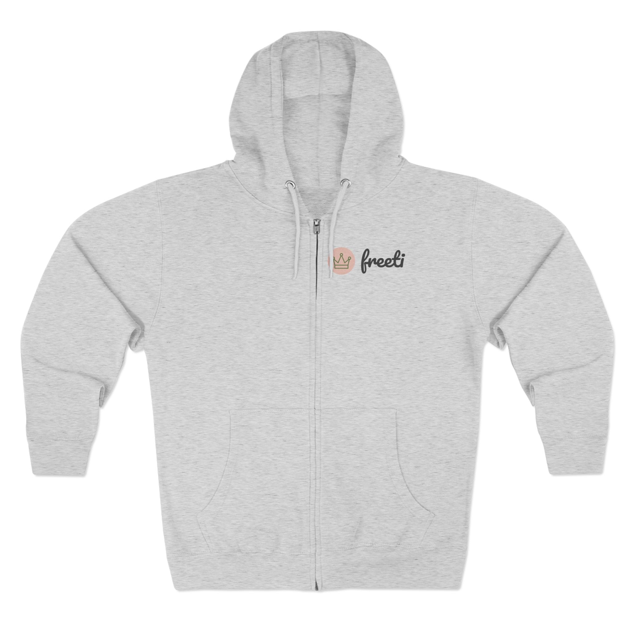 Cozy Unisex Zip Hoodie - Casual Loungewear, Gift for Friends, Everyday Comfort, Trendy Streetwear, Fall Layering