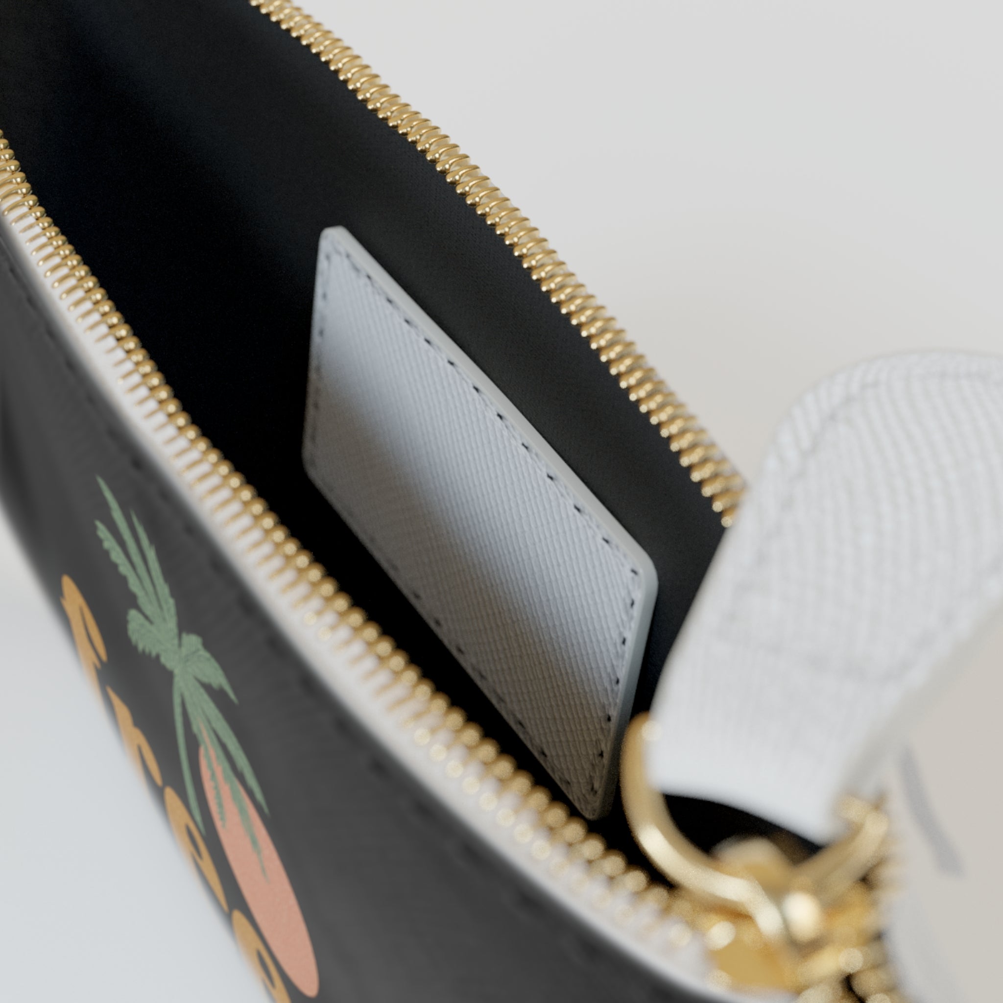 Chic Mini Clutch Bag with Sunshine and Freeti Design, Stylish Accessory for Events, Travel, and Everyday Use