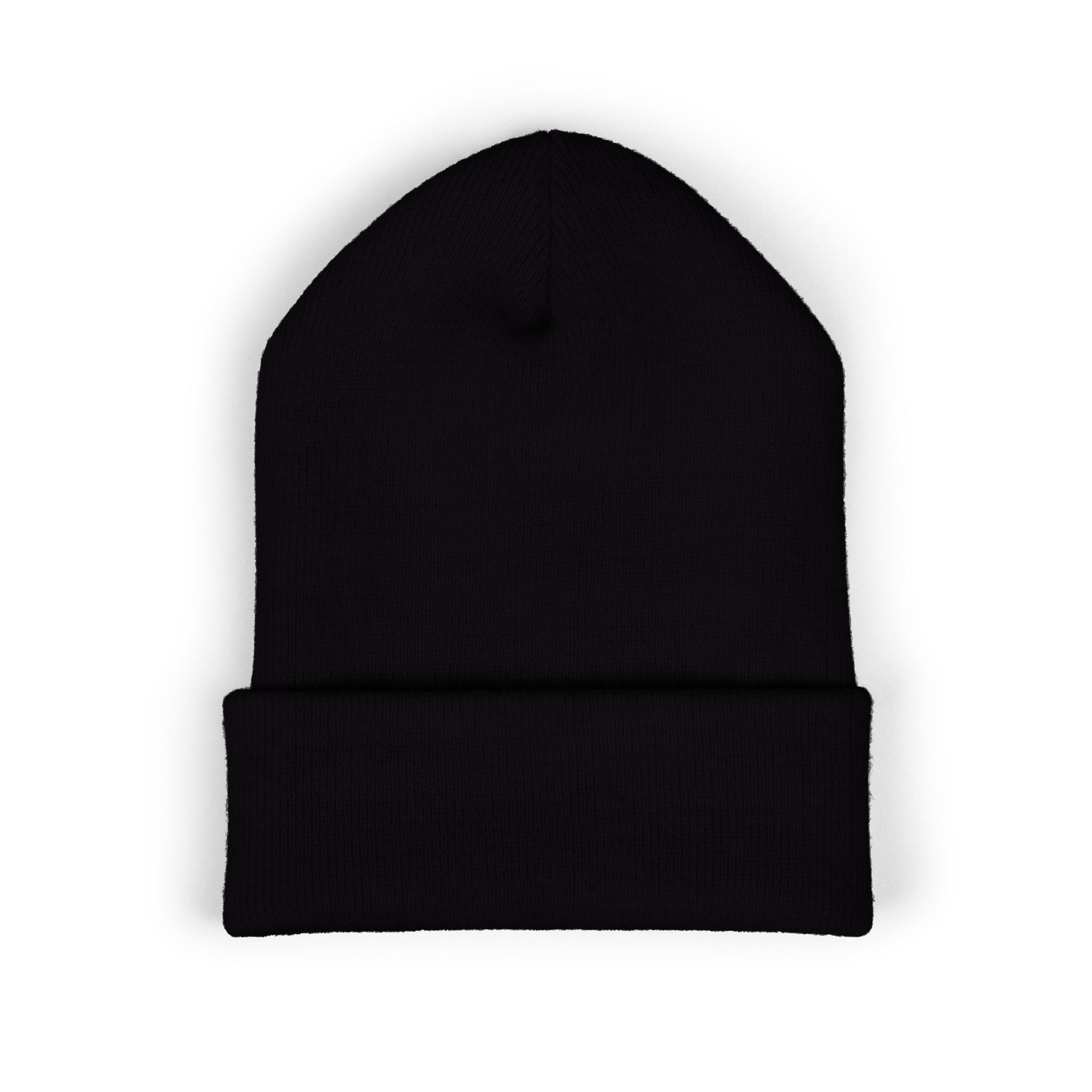 Classic Embroidered Cuffed Beanie - Trendy Winter Hat, Casual Style, Gift for Her, Embroidery, Cozy Beanie