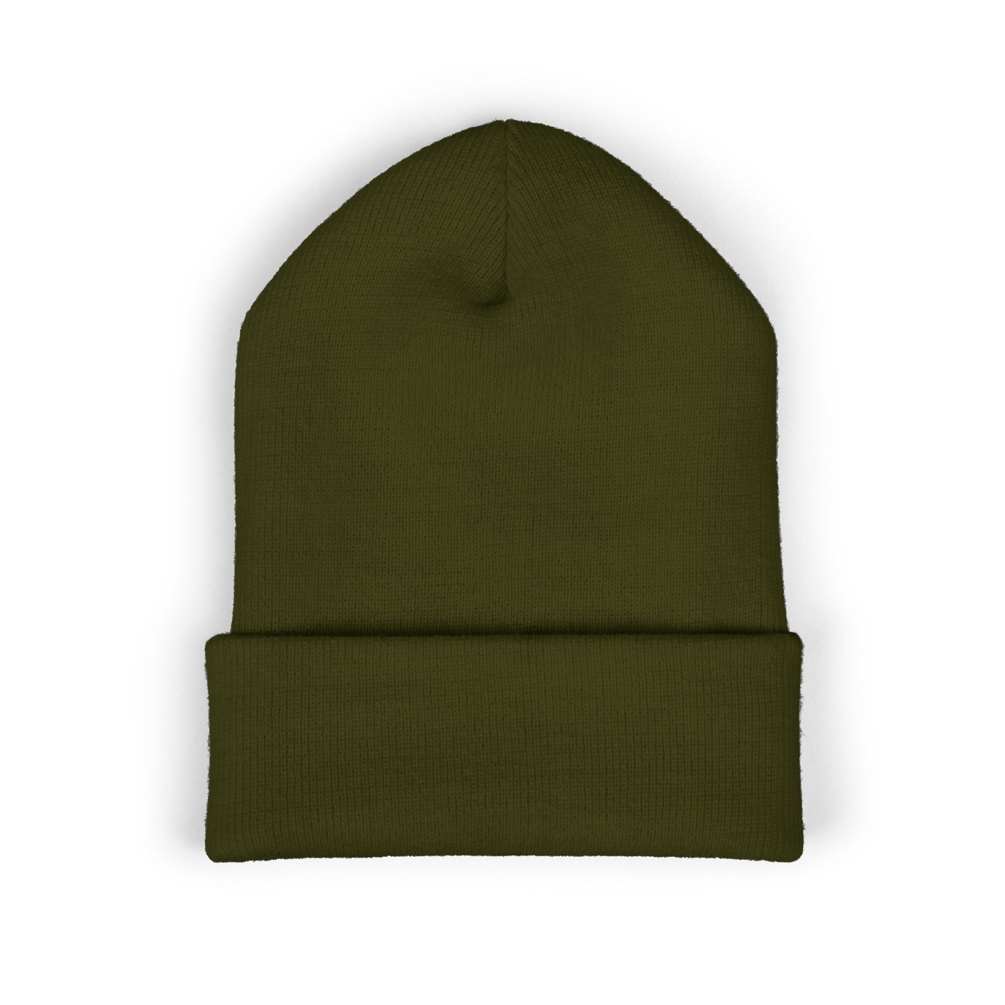 Classic Embroidered Cuffed Beanie - Trendy Winter Hat, Casual Style, Gift for Her, Embroidery, Cozy Beanie