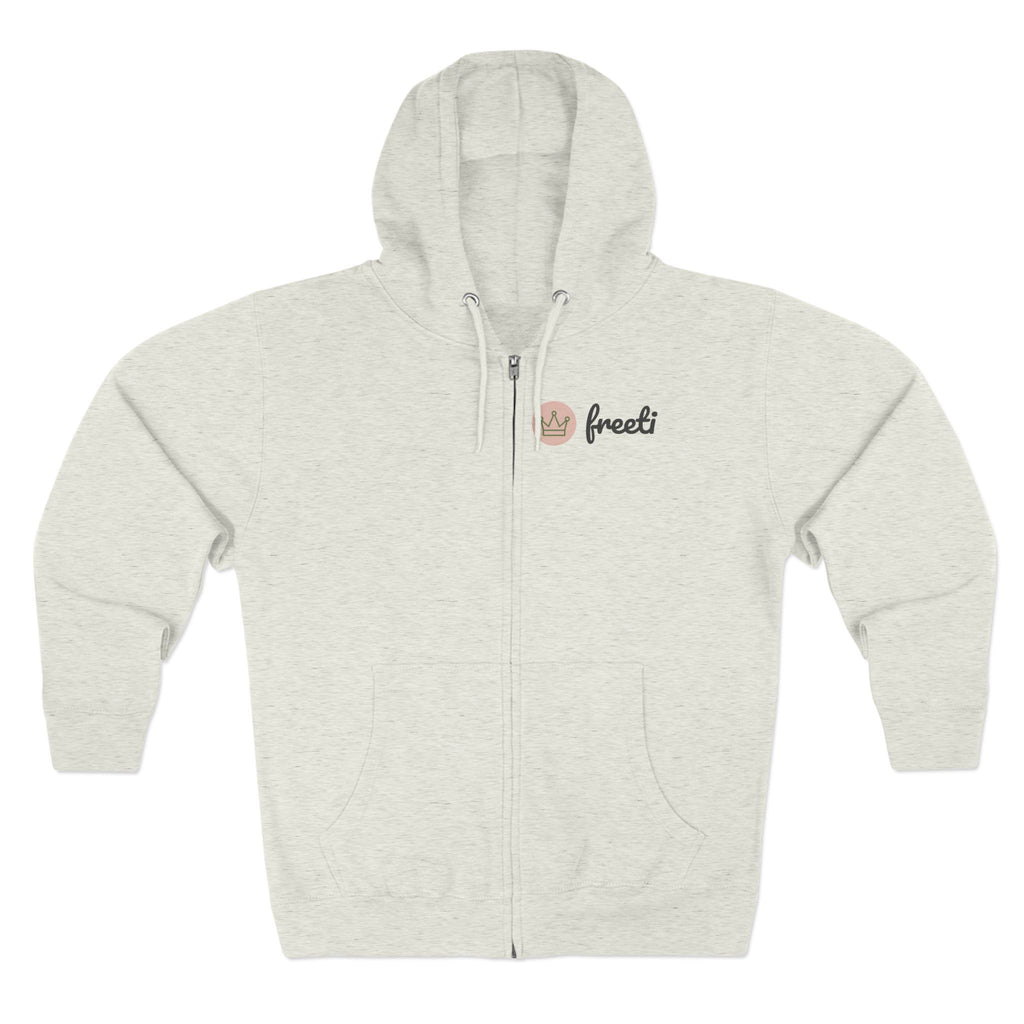 Cozy Unisex Zip Hoodie - Casual Loungewear, Gift for Friends, Everyday Comfort, Trendy Streetwear, Fall Layering